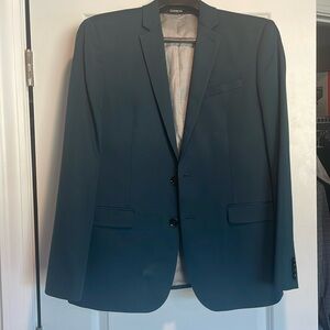 Green Express Stretch Slim Suit
